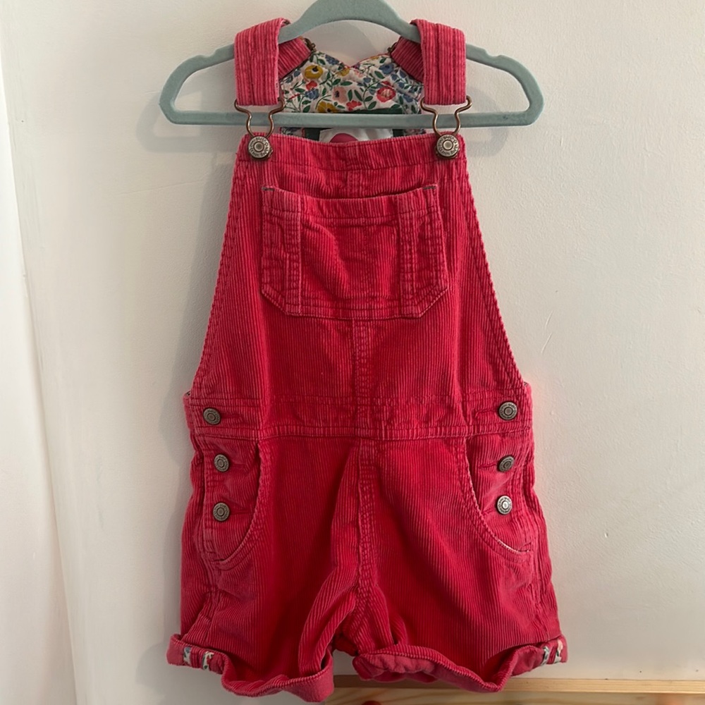 Mini Boden Girls Corduroy Shortalls